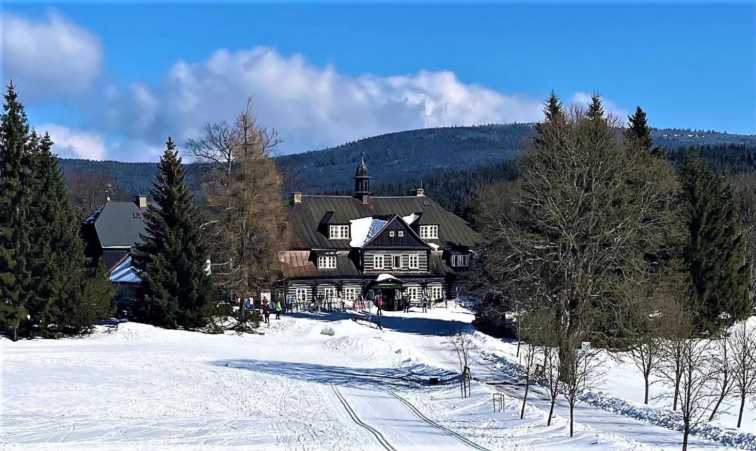Apartmán V lese Bedřichov Esterno foto